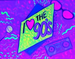 The image for ***BYOB PUBLIC CLASS*** GLOW IN THE DARK 90's Edition